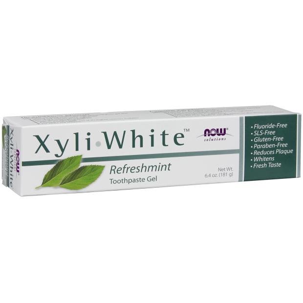 NOW Solutions XyliWhite Refreshmint toothpaste gel packaging