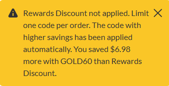 iHerb automatic selection of the best discount code to ensure maximum savings