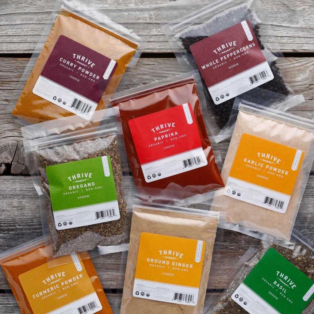 Thrive Market organic spice variety pack