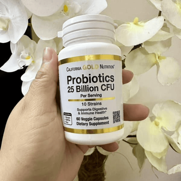 California Gold Nutrition Probiotics 25 Billion CFU bottle