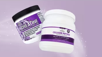 iHerb Buy More Save More deal with creatine and collagen peptides